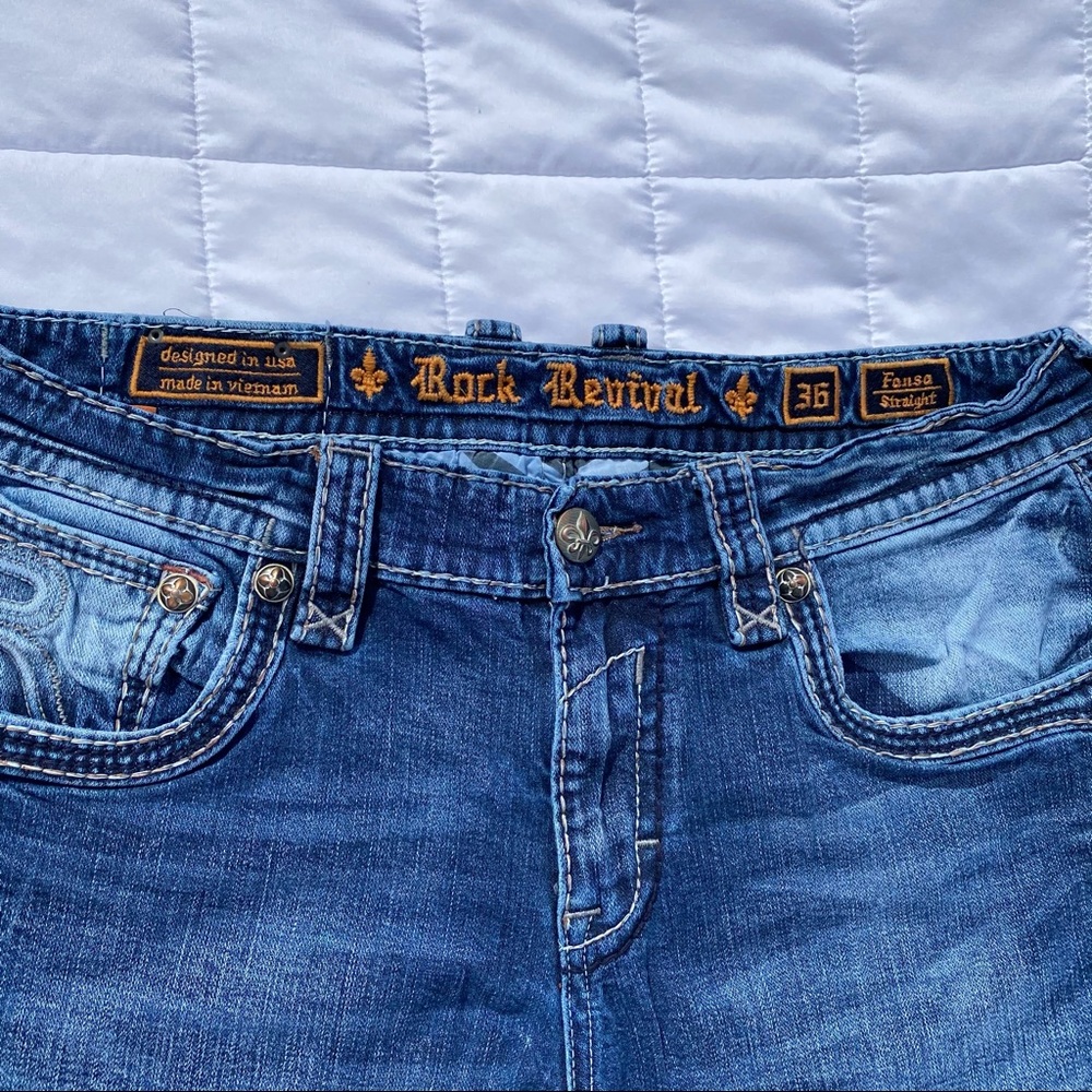 Men’s Rock Revival Fonsa Jeans